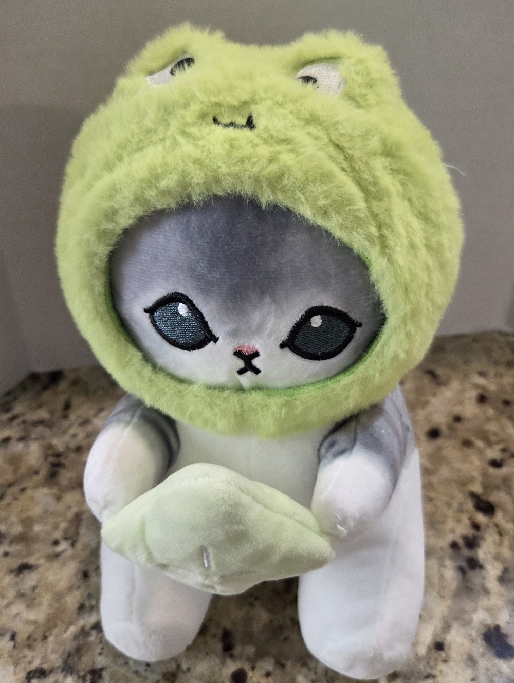 Mofusand Plush Toy Cat Fuku The Frog Kawaii Animal Cosplay Japanese 8in No Tags